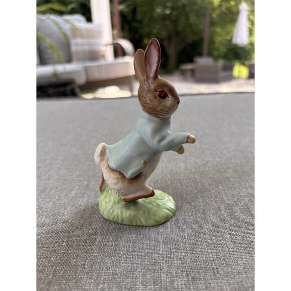 Vintage 1989 Royal Albert Beatrix Potter Figurine PETER RABBIT Excellent Rare - Picture 4 of 6